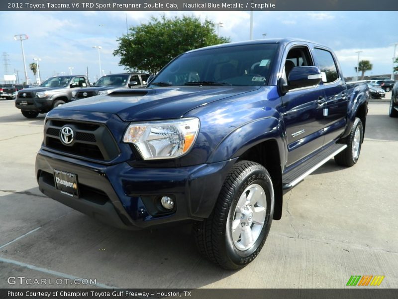 Nautical Blue Metallic / Graphite 2012 Toyota Tacoma V6 TRD Sport Prerunner Double Cab