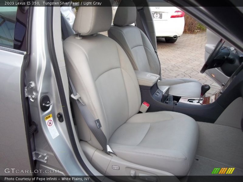 Tungsten Silver Pearl / Light Gray 2009 Lexus ES 350