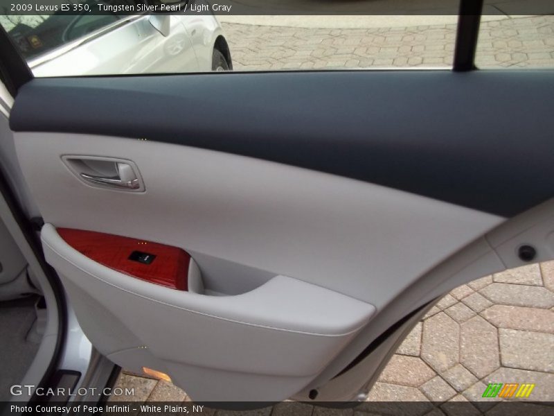 Tungsten Silver Pearl / Light Gray 2009 Lexus ES 350