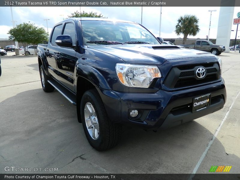 Nautical Blue Metallic / Graphite 2012 Toyota Tacoma V6 TRD Sport Prerunner Double Cab