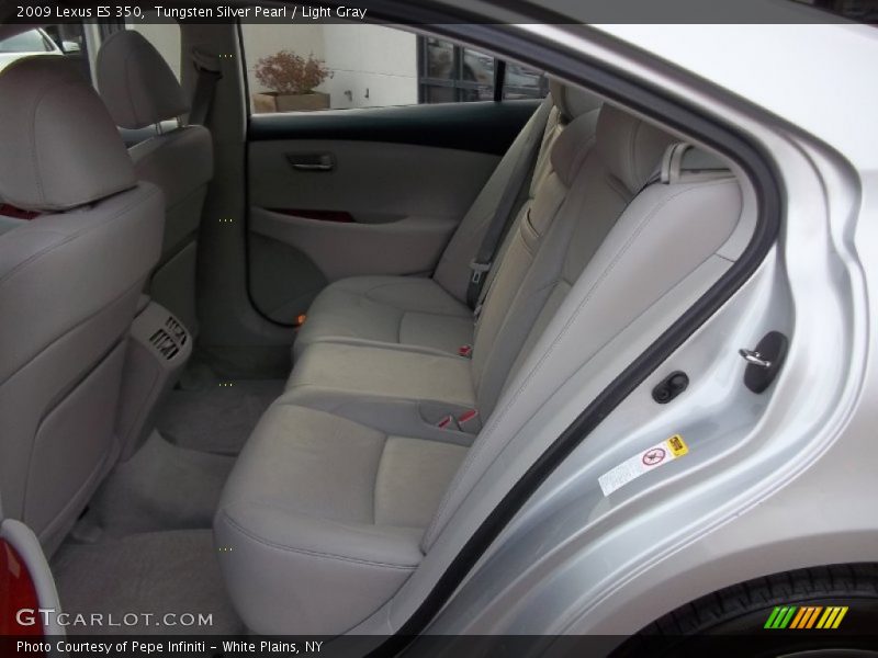 Tungsten Silver Pearl / Light Gray 2009 Lexus ES 350