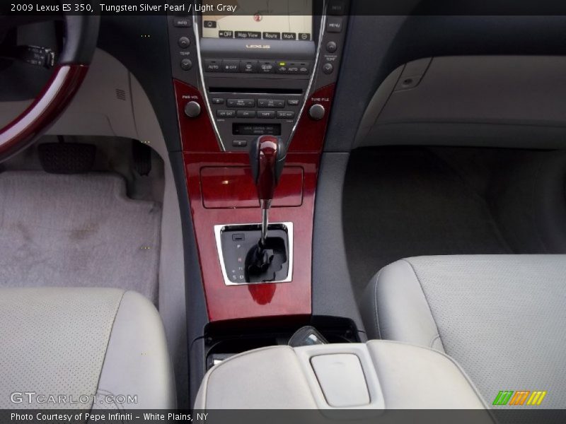 Tungsten Silver Pearl / Light Gray 2009 Lexus ES 350
