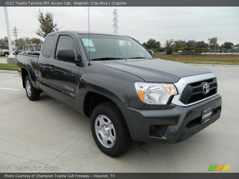 Magnetic Gray Mica / Graphite 2012 Toyota Tacoma SR5 Access Cab