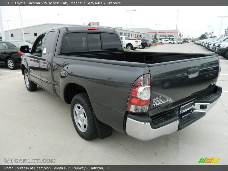Magnetic Gray Mica / Graphite 2012 Toyota Tacoma SR5 Access Cab