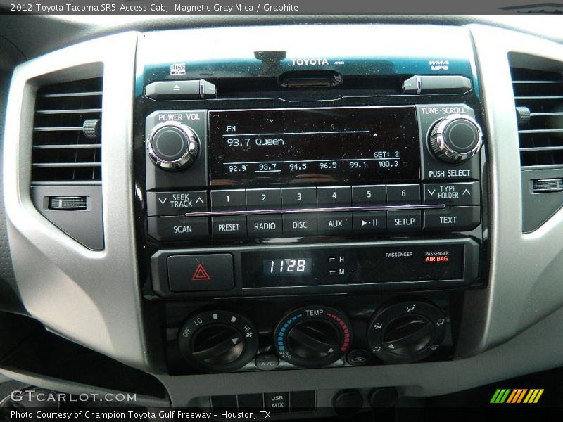 Magnetic Gray Mica / Graphite 2012 Toyota Tacoma SR5 Access Cab