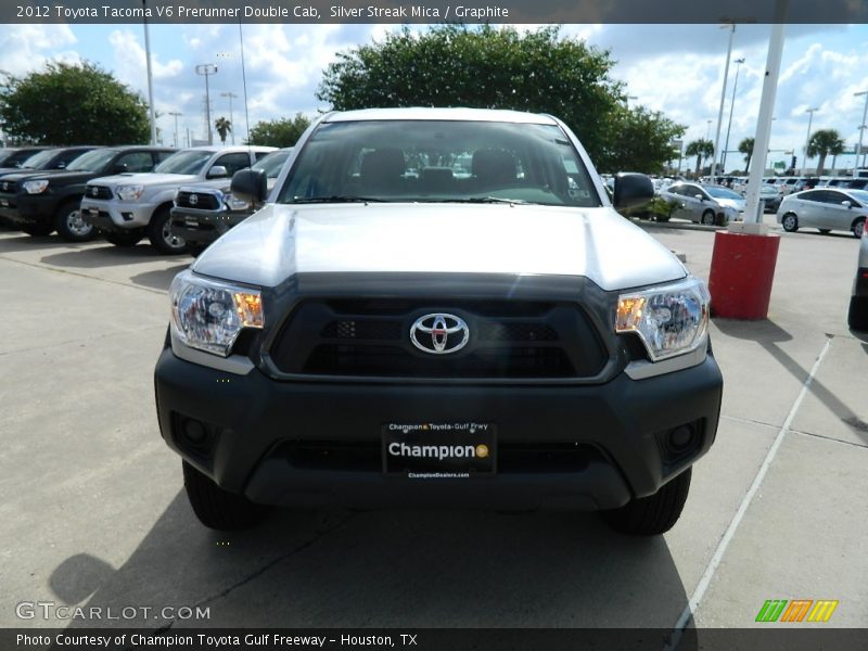 Silver Streak Mica / Graphite 2012 Toyota Tacoma V6 Prerunner Double Cab