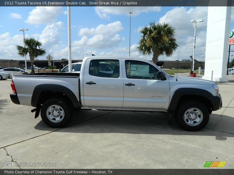 Silver Streak Mica / Graphite 2012 Toyota Tacoma V6 Prerunner Double Cab