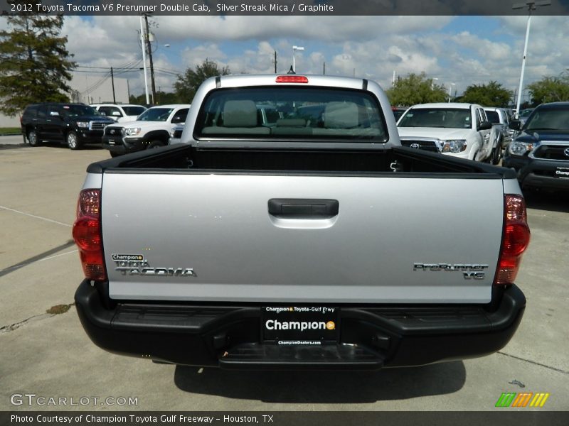 Silver Streak Mica / Graphite 2012 Toyota Tacoma V6 Prerunner Double Cab