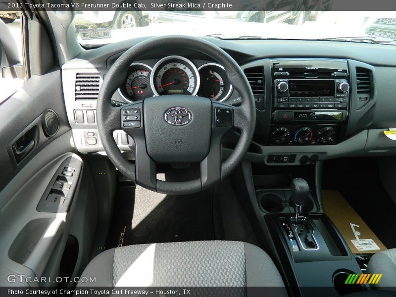 Silver Streak Mica / Graphite 2012 Toyota Tacoma V6 Prerunner Double Cab