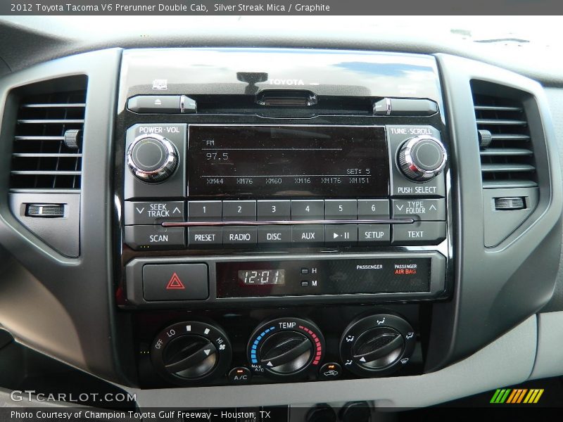 Silver Streak Mica / Graphite 2012 Toyota Tacoma V6 Prerunner Double Cab