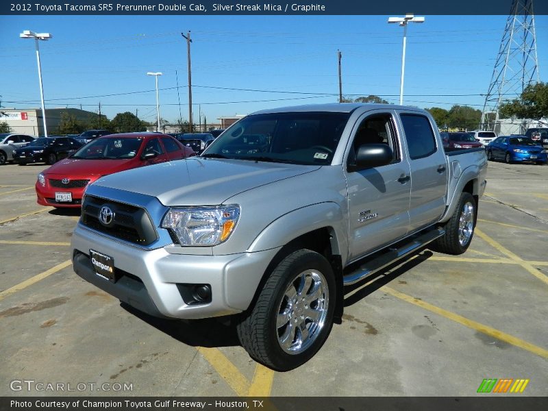 Silver Streak Mica / Graphite 2012 Toyota Tacoma SR5 Prerunner Double Cab