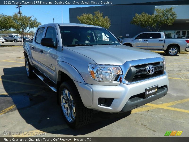 Silver Streak Mica / Graphite 2012 Toyota Tacoma SR5 Prerunner Double Cab