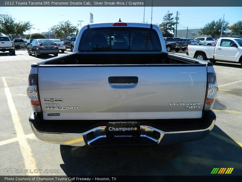 Silver Streak Mica / Graphite 2012 Toyota Tacoma SR5 Prerunner Double Cab