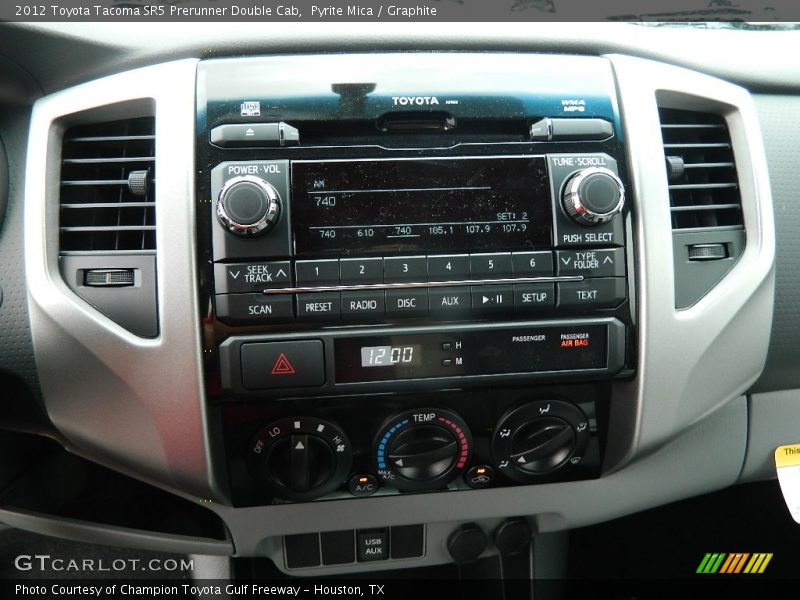 Pyrite Mica / Graphite 2012 Toyota Tacoma SR5 Prerunner Double Cab