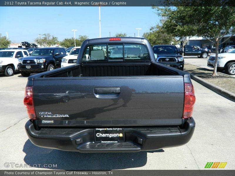 Magnetic Gray Mica / Graphite 2012 Toyota Tacoma Regular Cab 4x4