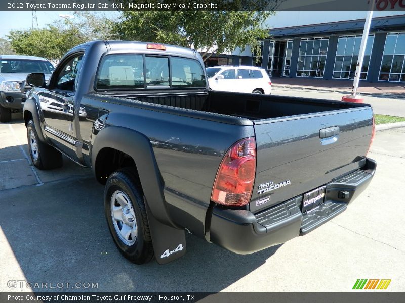 Magnetic Gray Mica / Graphite 2012 Toyota Tacoma Regular Cab 4x4