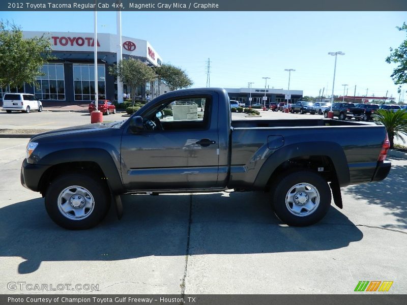 Magnetic Gray Mica / Graphite 2012 Toyota Tacoma Regular Cab 4x4