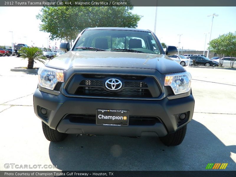 Magnetic Gray Mica / Graphite 2012 Toyota Tacoma Regular Cab 4x4