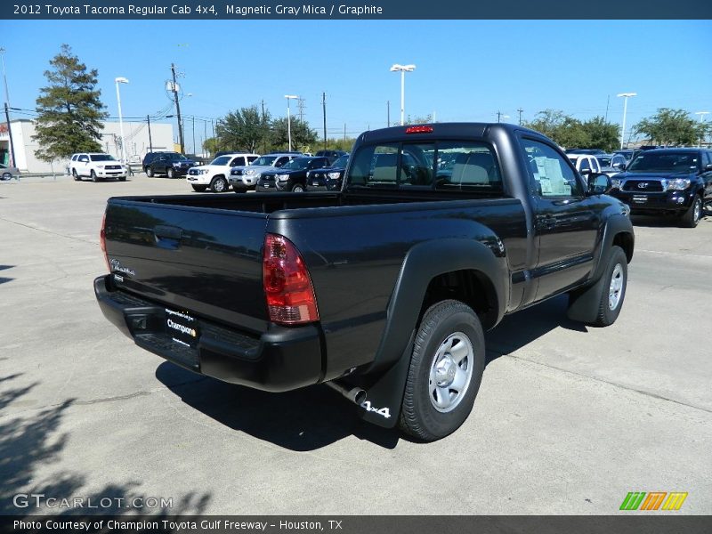 Magnetic Gray Mica / Graphite 2012 Toyota Tacoma Regular Cab 4x4