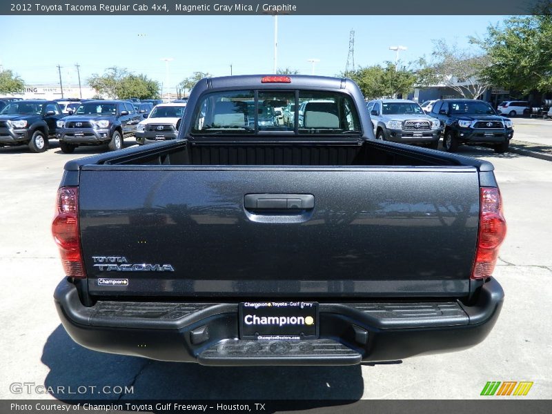 Magnetic Gray Mica / Graphite 2012 Toyota Tacoma Regular Cab 4x4