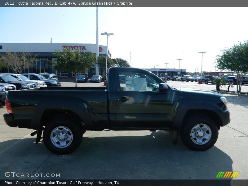 Spruce Green Mica / Graphite 2012 Toyota Tacoma Regular Cab 4x4