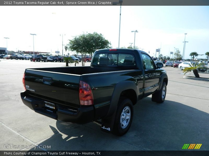 Spruce Green Mica / Graphite 2012 Toyota Tacoma Regular Cab 4x4