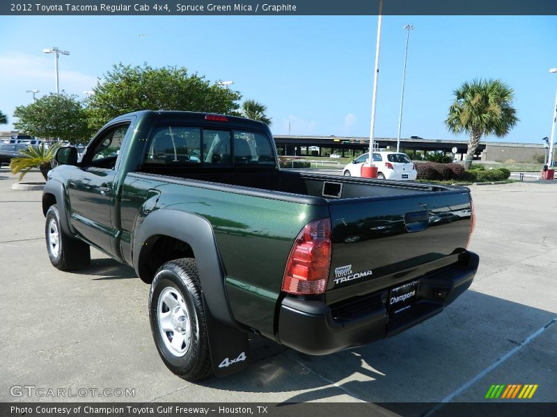 Spruce Green Mica / Graphite 2012 Toyota Tacoma Regular Cab 4x4