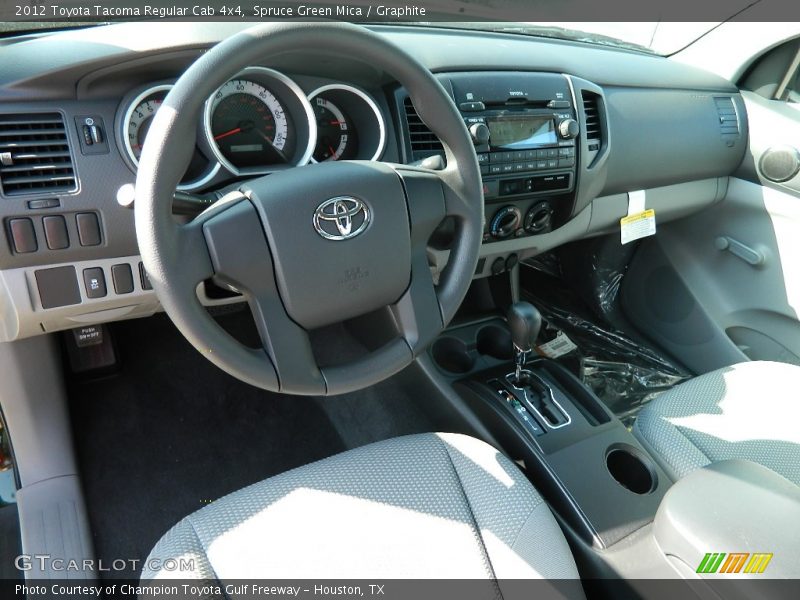 Spruce Green Mica / Graphite 2012 Toyota Tacoma Regular Cab 4x4