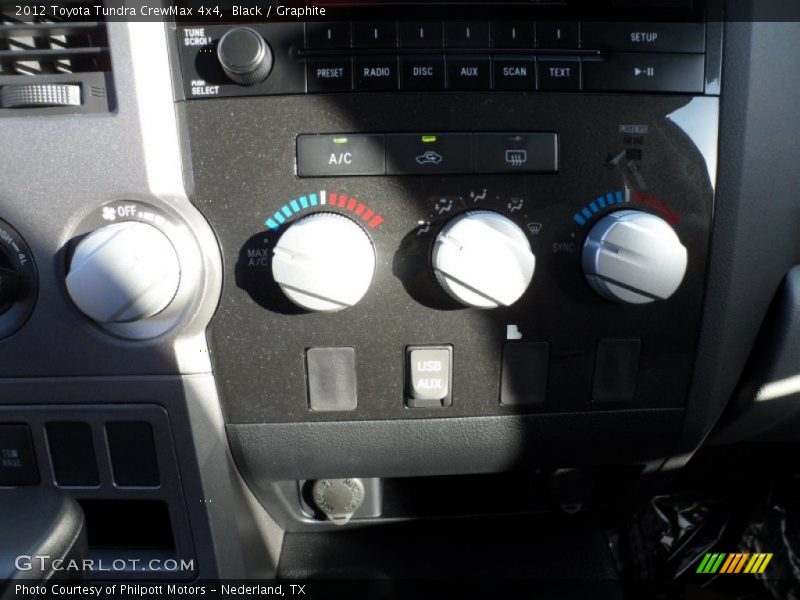 Black / Graphite 2012 Toyota Tundra CrewMax 4x4