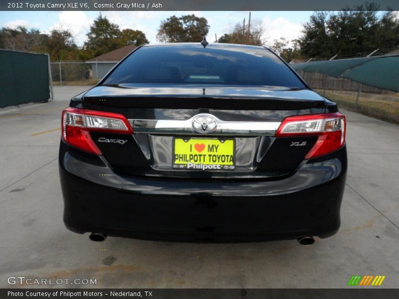 Cosmic Gray Mica / Ash 2012 Toyota Camry XLE V6