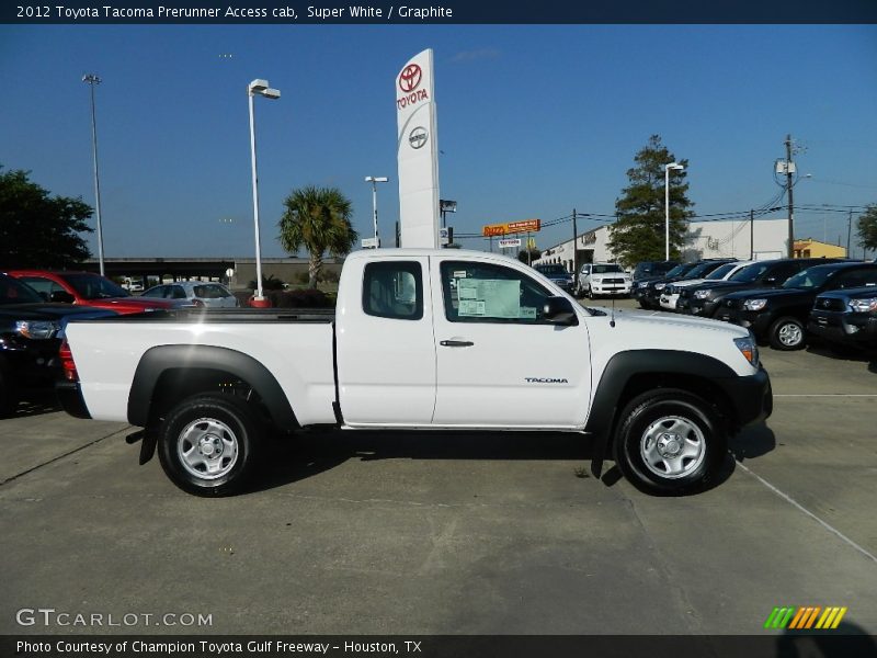  2012 Tacoma Prerunner Access cab Super White