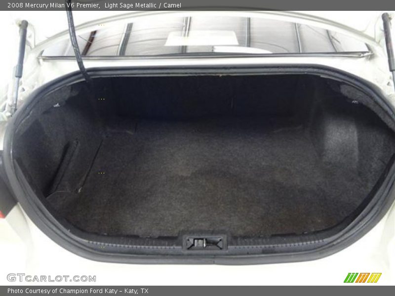 Light Sage Metallic / Camel 2008 Mercury Milan V6 Premier