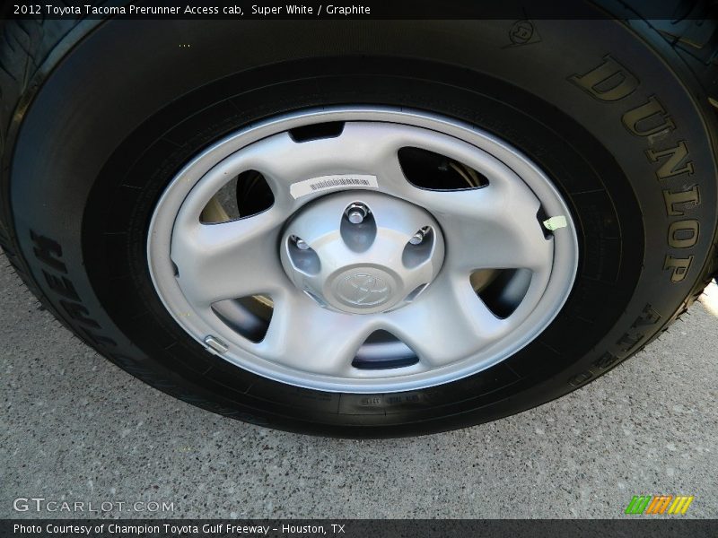 Super White / Graphite 2012 Toyota Tacoma Prerunner Access cab