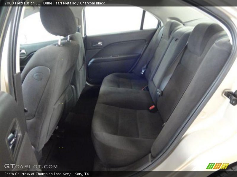 Dune Pearl Metallic / Charcoal Black 2008 Ford Fusion SE