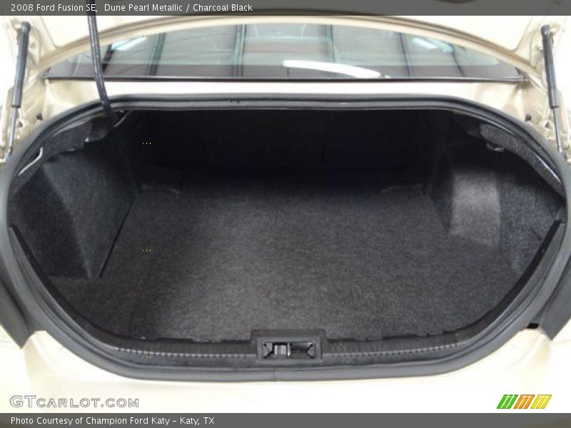 Dune Pearl Metallic / Charcoal Black 2008 Ford Fusion SE