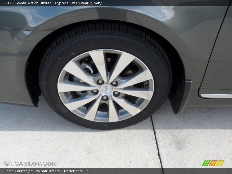 Cypress Green Pearl / Ivory 2012 Toyota Avalon Limited