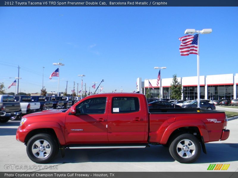  2012 Tacoma V6 TRD Sport Prerunner Double Cab Barcelona Red Metallic