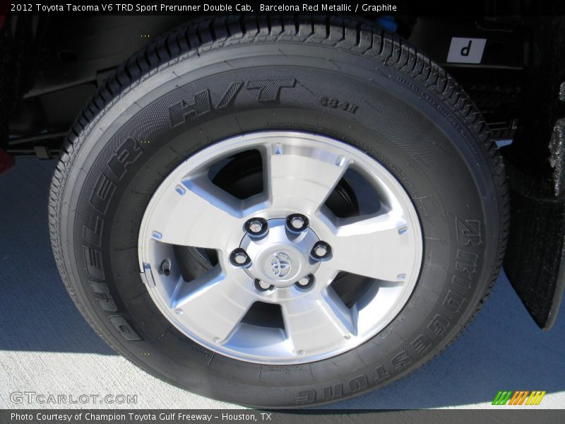 Barcelona Red Metallic / Graphite 2012 Toyota Tacoma V6 TRD Sport Prerunner Double Cab