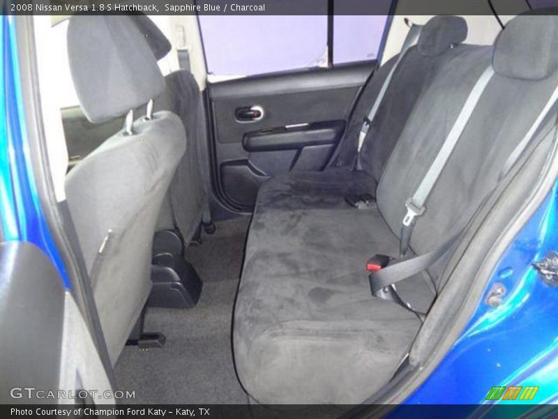 Sapphire Blue / Charcoal 2008 Nissan Versa 1.8 S Hatchback