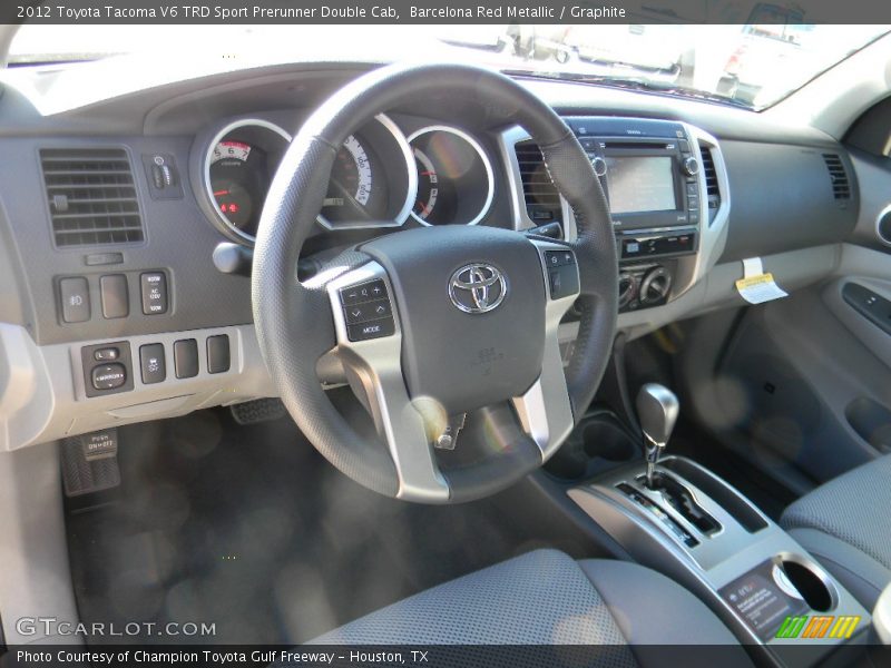 Barcelona Red Metallic / Graphite 2012 Toyota Tacoma V6 TRD Sport Prerunner Double Cab