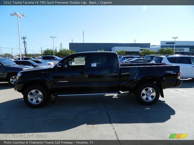 Black / Graphite 2012 Toyota Tacoma V6 TRD Sport Prerunner Double Cab