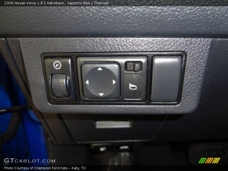 Sapphire Blue / Charcoal 2008 Nissan Versa 1.8 S Hatchback