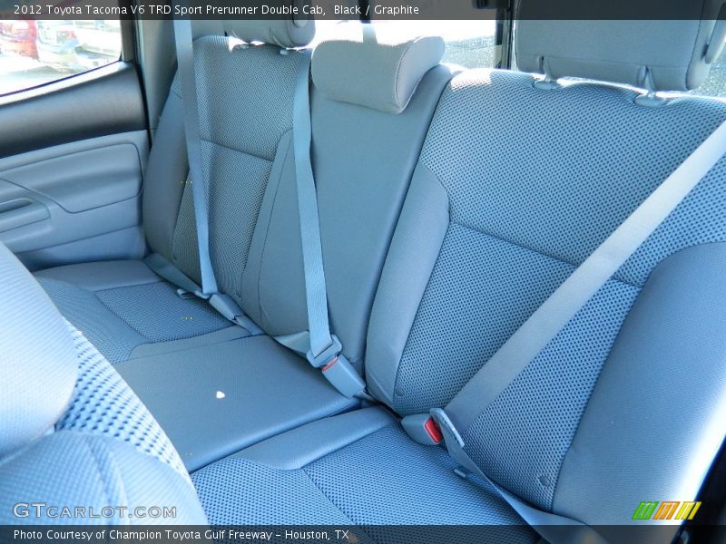 Black / Graphite 2012 Toyota Tacoma V6 TRD Sport Prerunner Double Cab