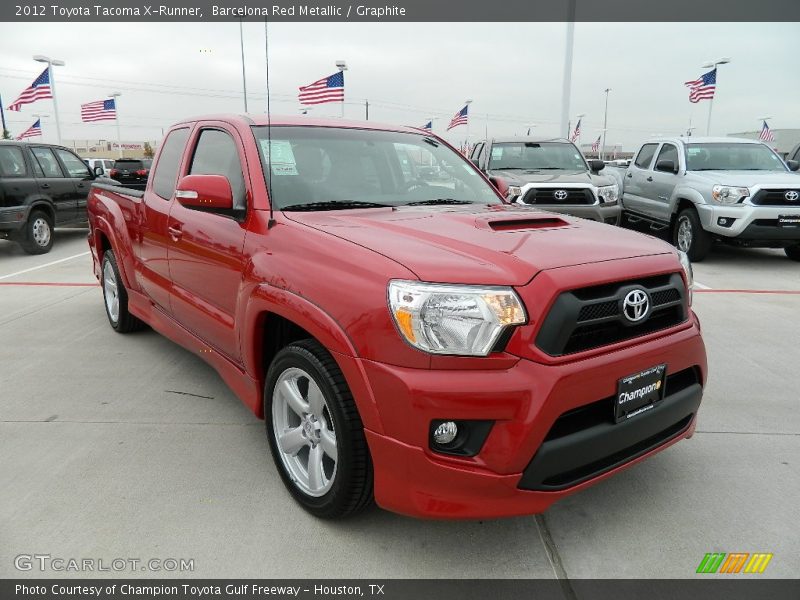 Front 3/4 View of 2012 Tacoma X-Runner