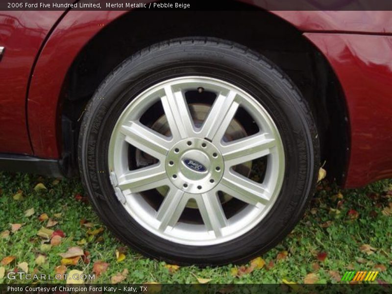 Merlot Metallic / Pebble Beige 2006 Ford Five Hundred Limited