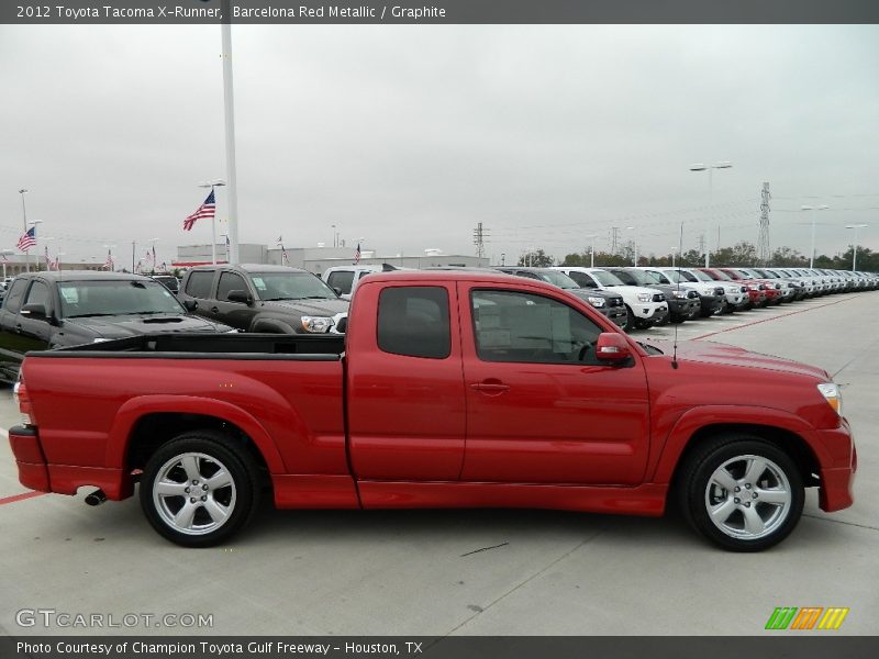  2012 Tacoma X-Runner Barcelona Red Metallic