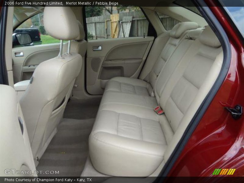  2006 Five Hundred Limited Pebble Beige Interior