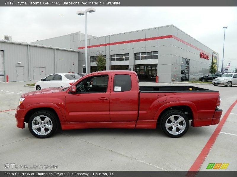  2012 Tacoma X-Runner Barcelona Red Metallic