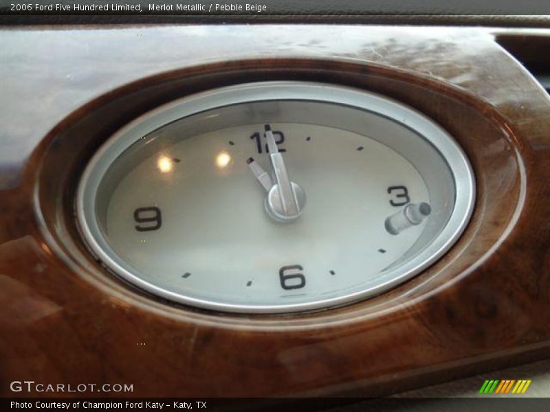 Merlot Metallic / Pebble Beige 2006 Ford Five Hundred Limited