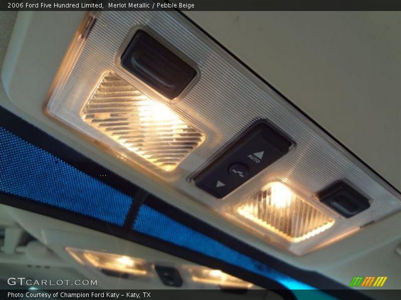 Merlot Metallic / Pebble Beige 2006 Ford Five Hundred Limited